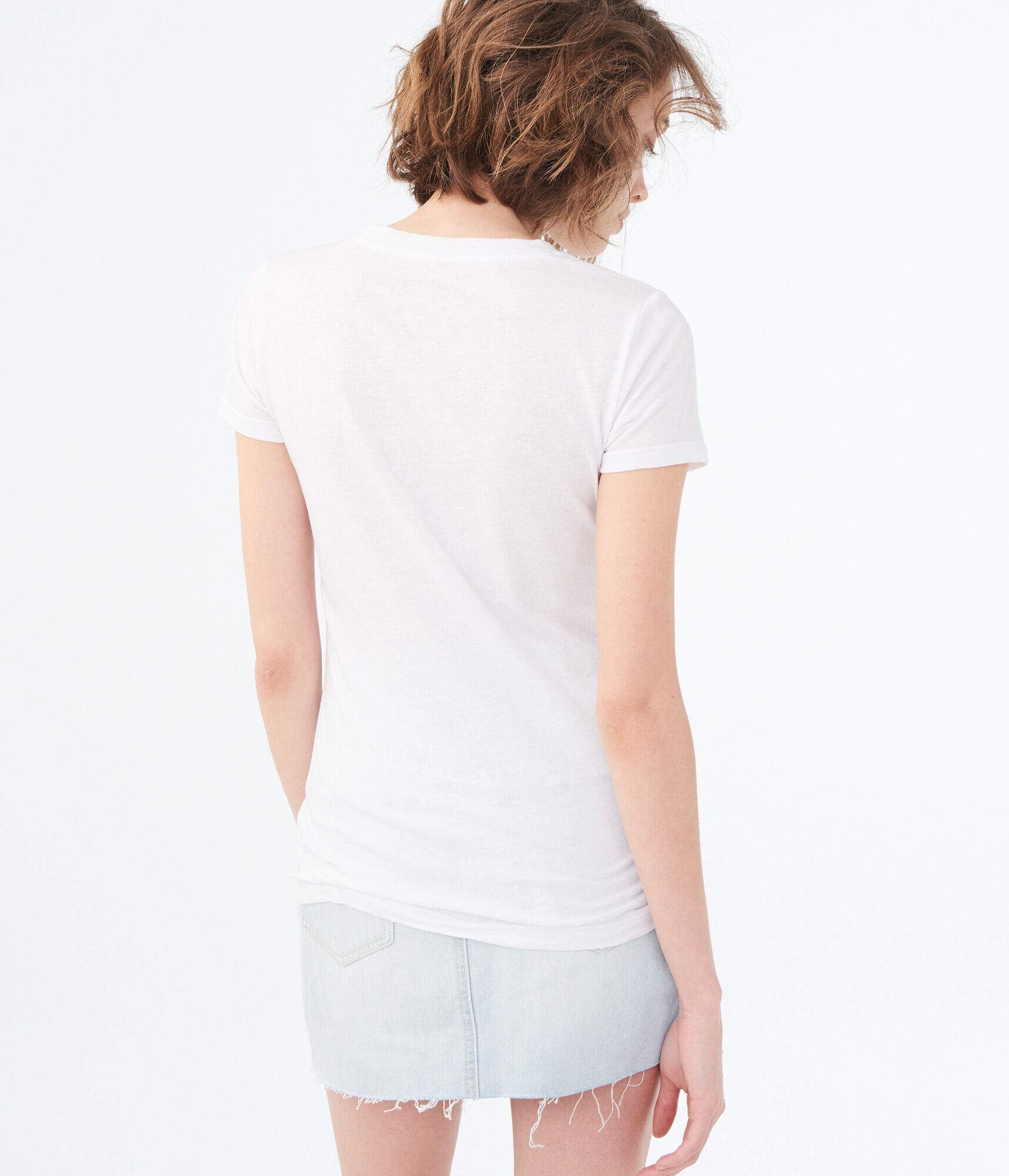 Aeropostale Chest Stripe Graphic Tee