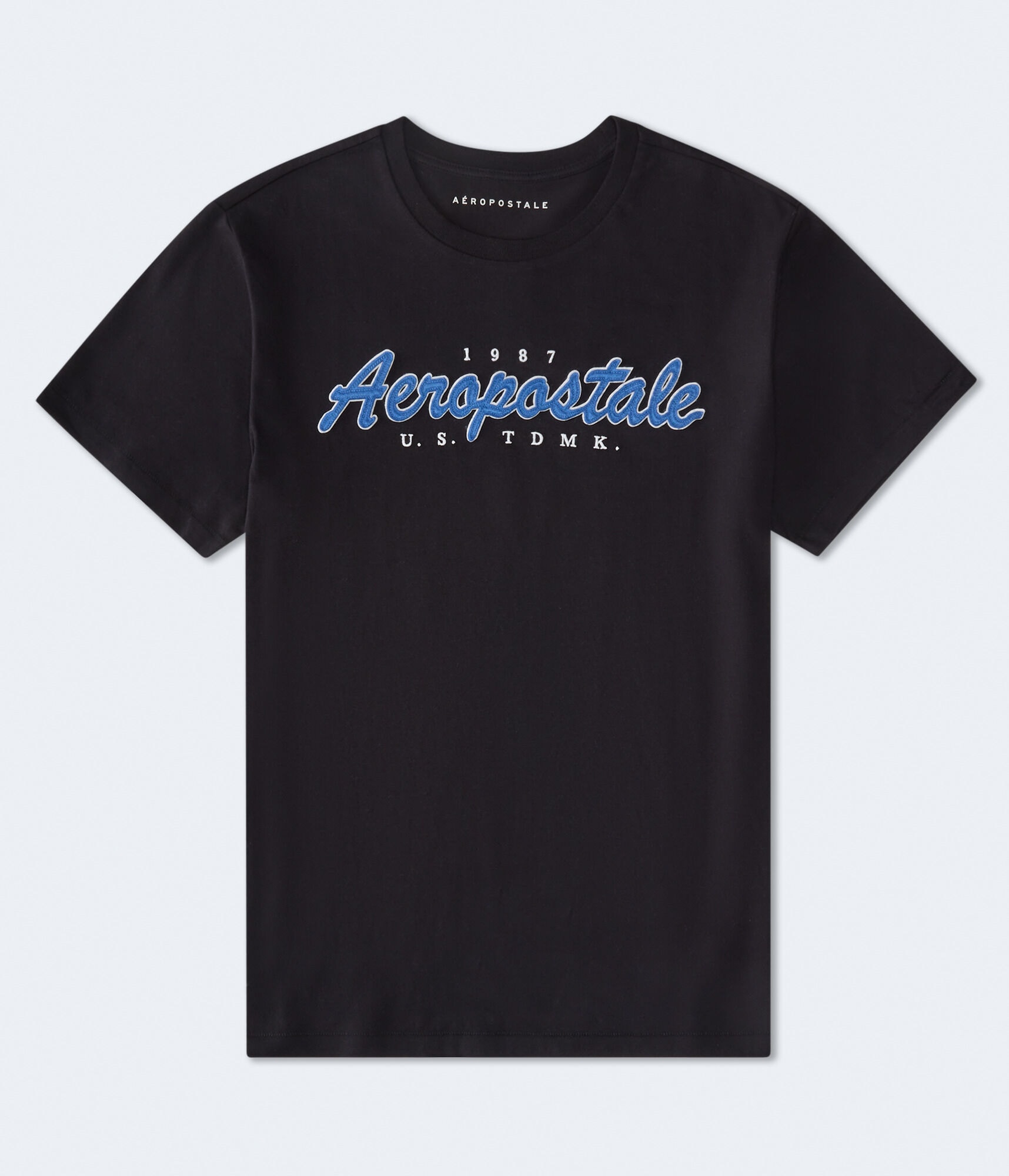 Aeropostale Script Appliqué Graphic Tee