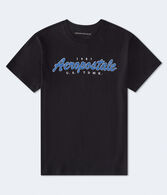 Aeropostale Script Appliqué Graphic Tee