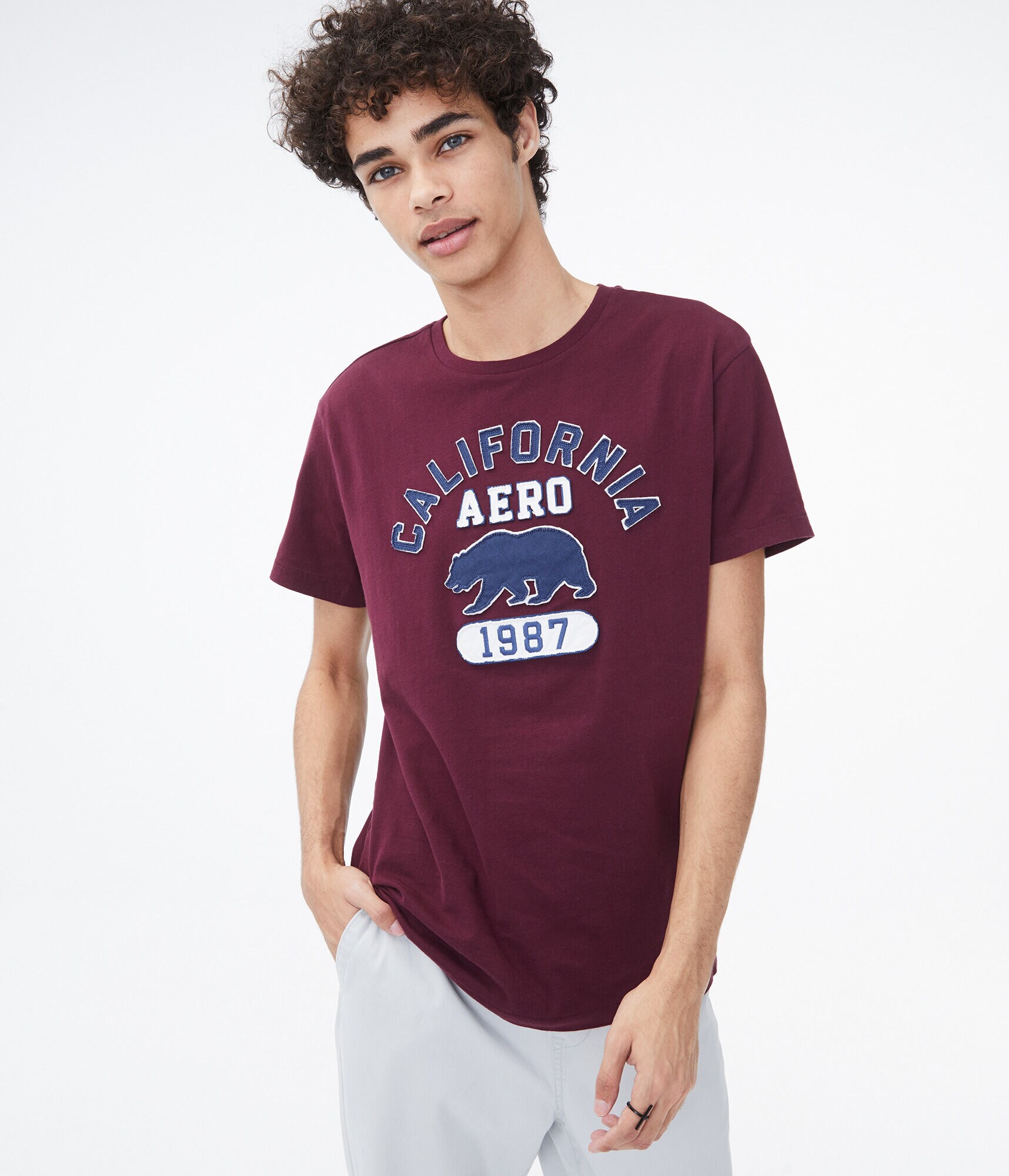 California Aero Bear Graphic Tee