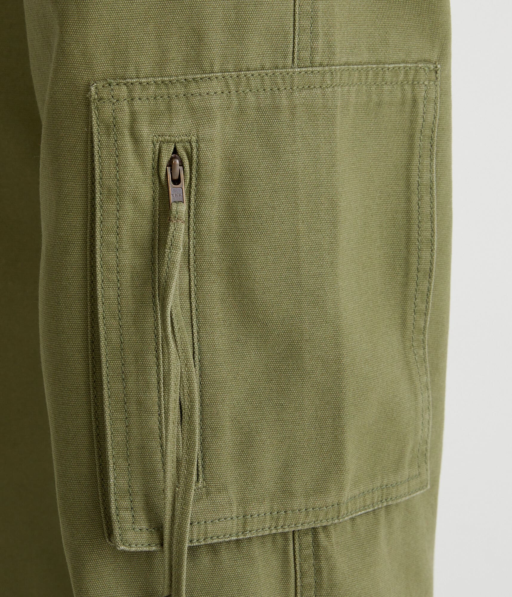 Mid-Rise Straight Utility Cargo Pants