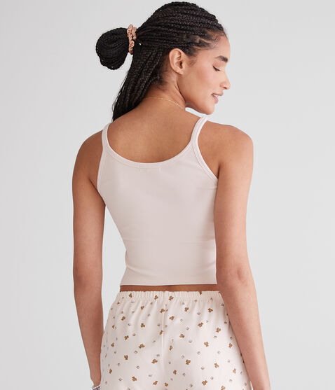 Cropped Graphic Sleep Tank Cropped Graphic Sleep Tank