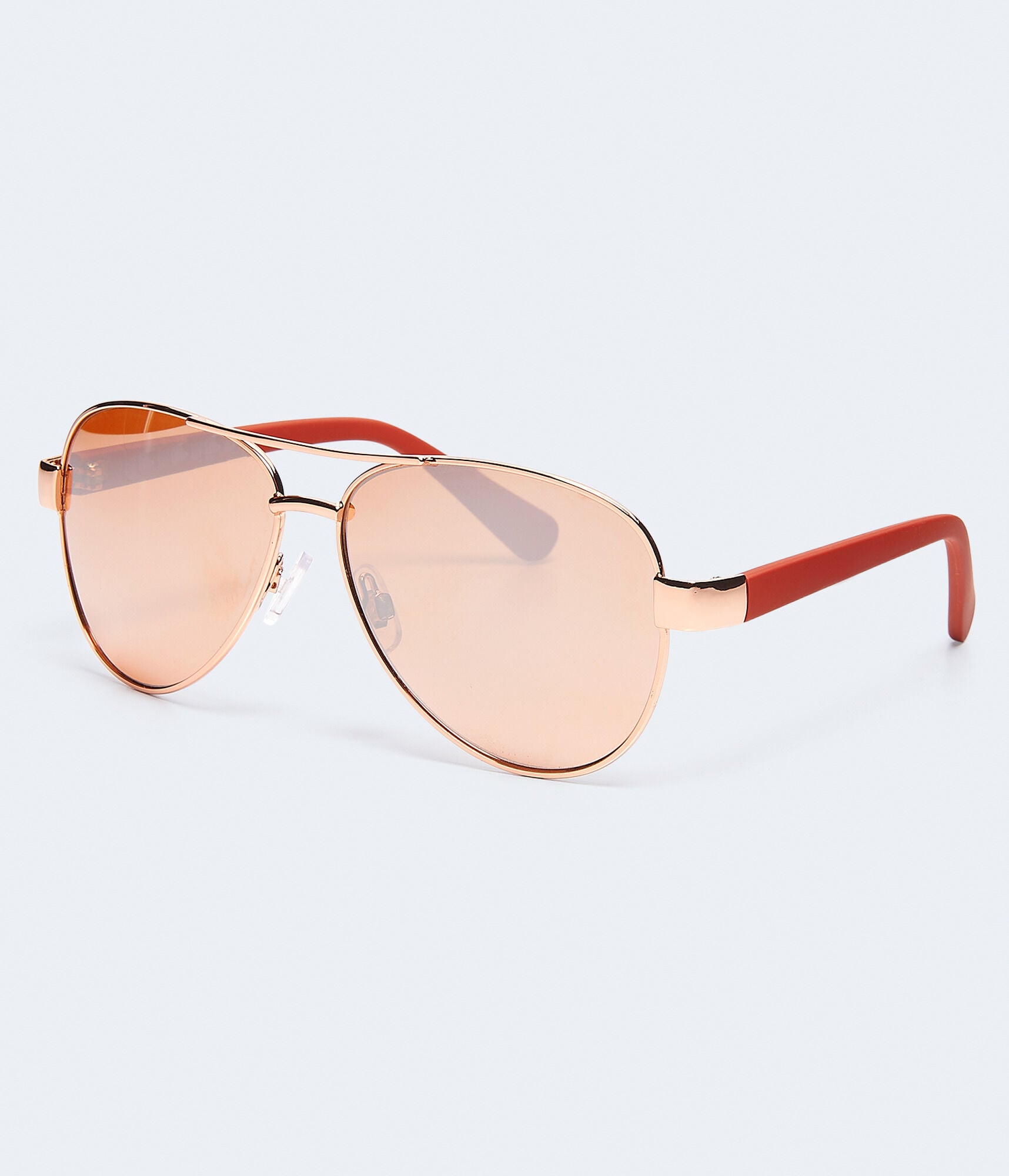 Two-Tone Aviator Sunglasses