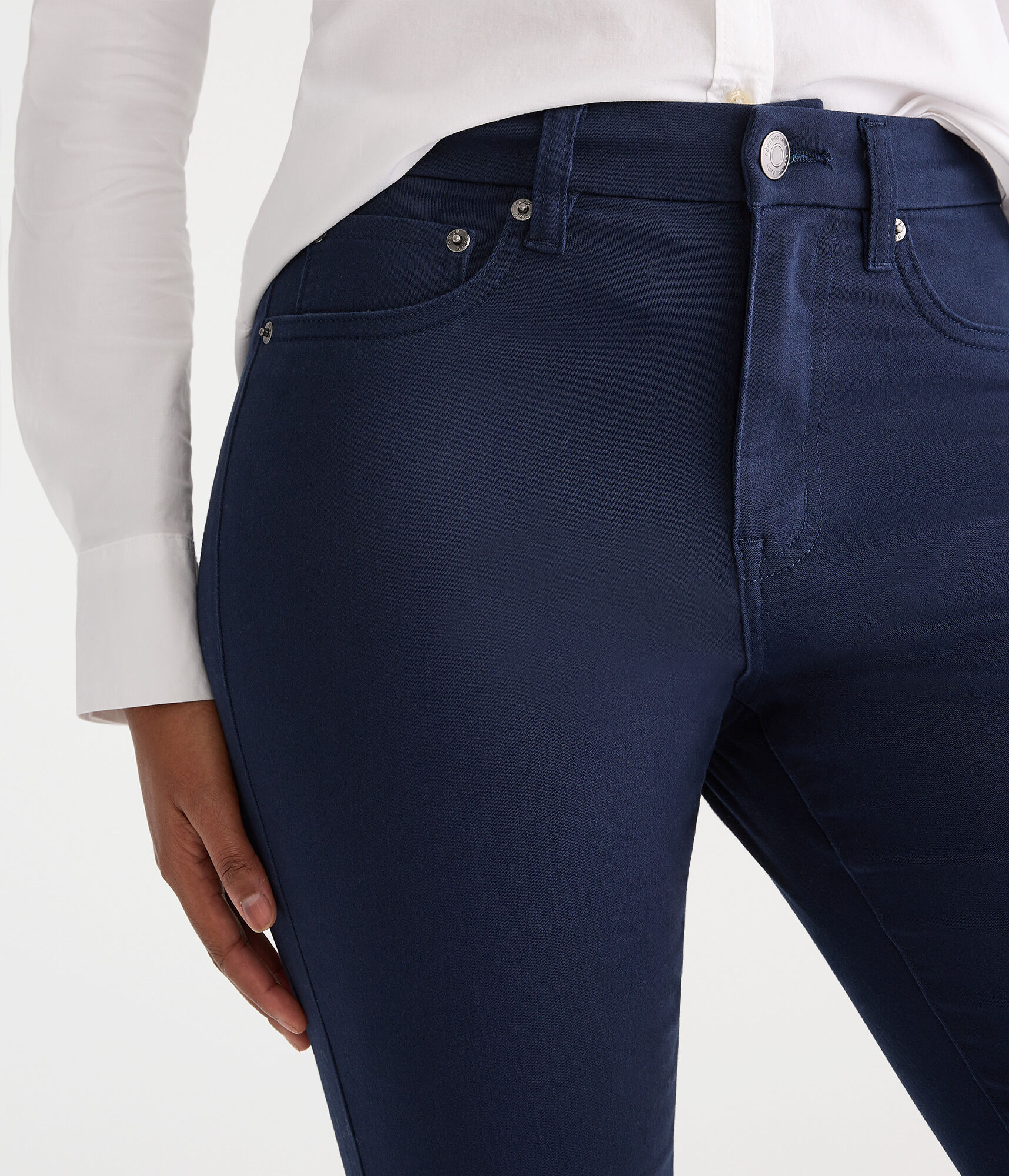 Curvy Seriously Stretchy High-Waisted Uniform Jeggings