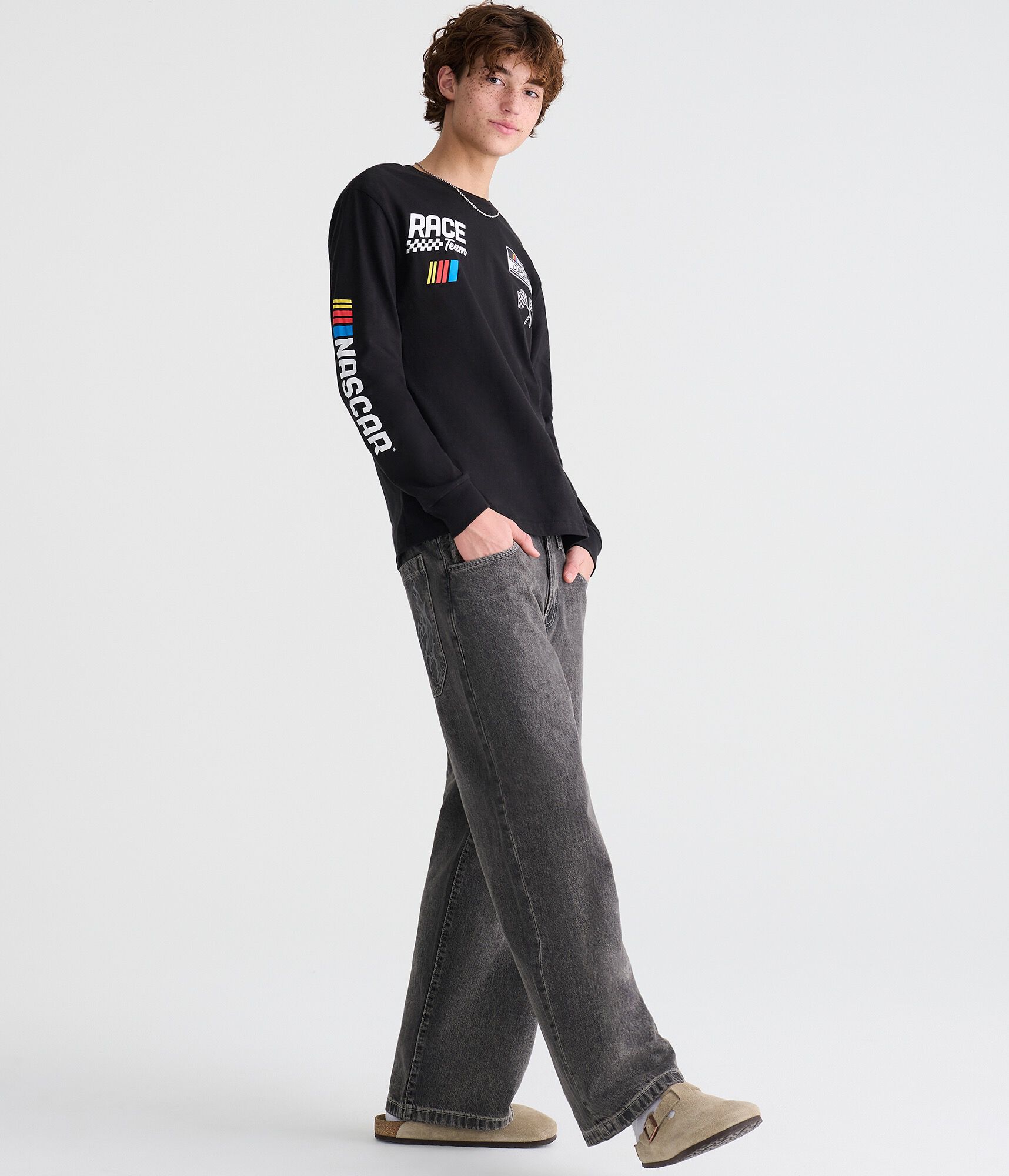 NASCAR Long Sleeve Cup Series Relaxed Graphic Tee