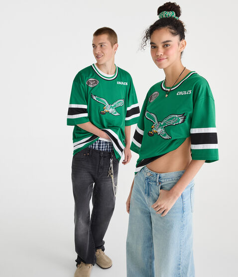 Philadelphia Eagles Football Mesh Top Philadelphia Eagles Football Mesh Top
