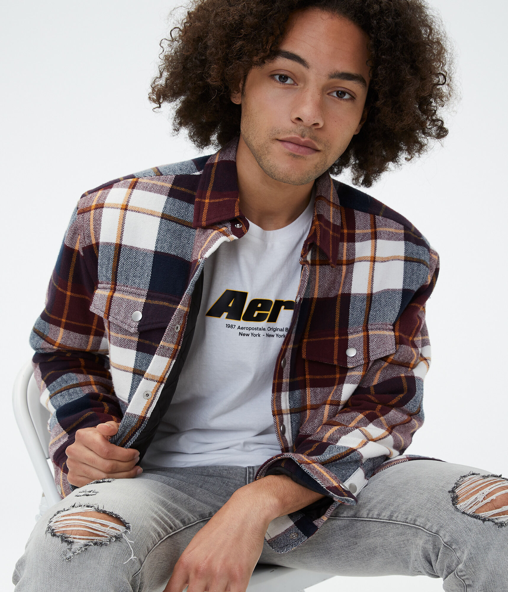 Aero Shadow Logo Graphic Tee