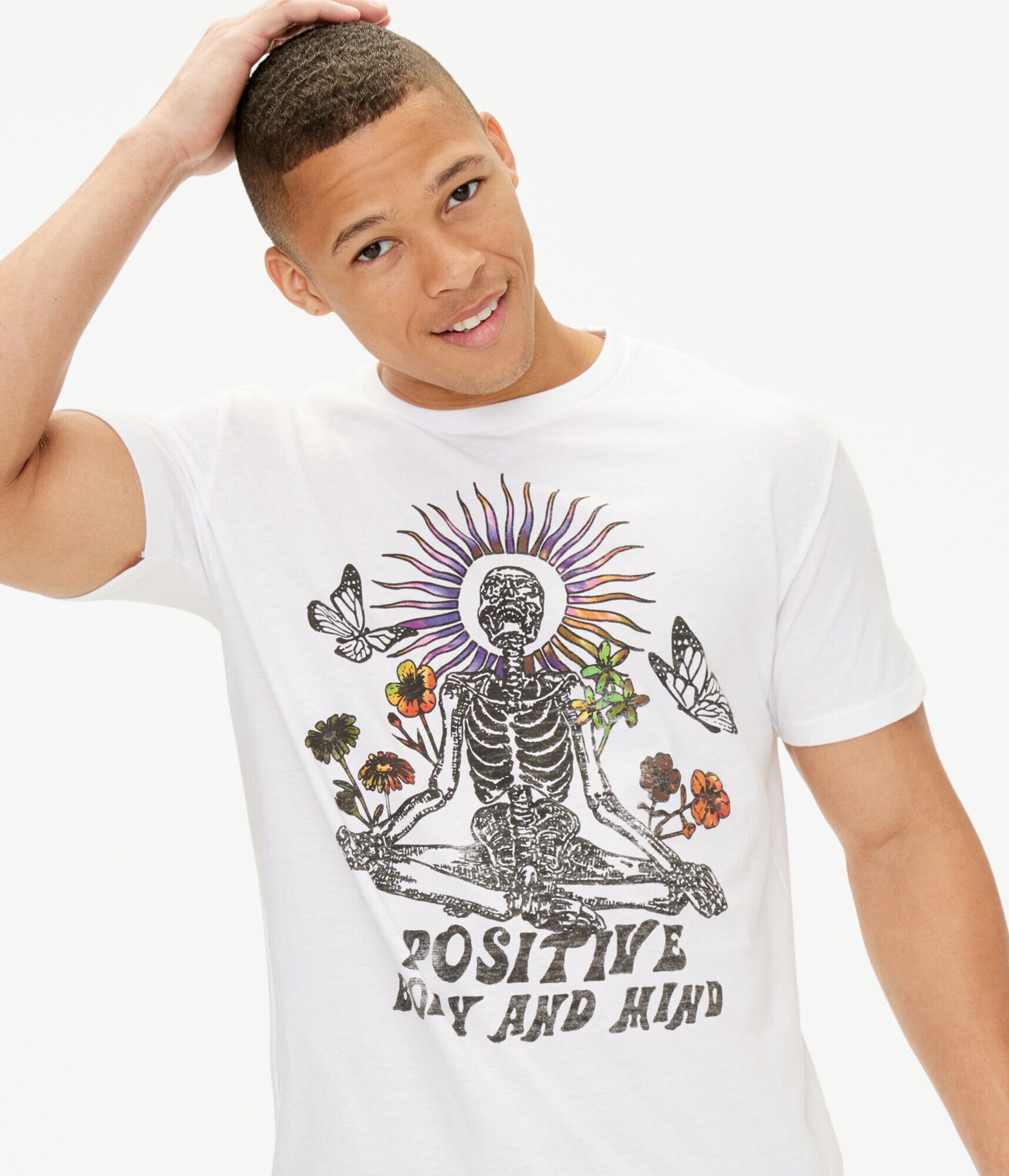 Positive Body &amp; Mind Graphic Tee
