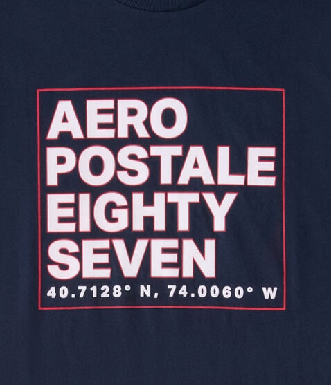 Aeropostale Eighty Seven Graphic Tee Aeropostale Eighty Seven Graphic Tee