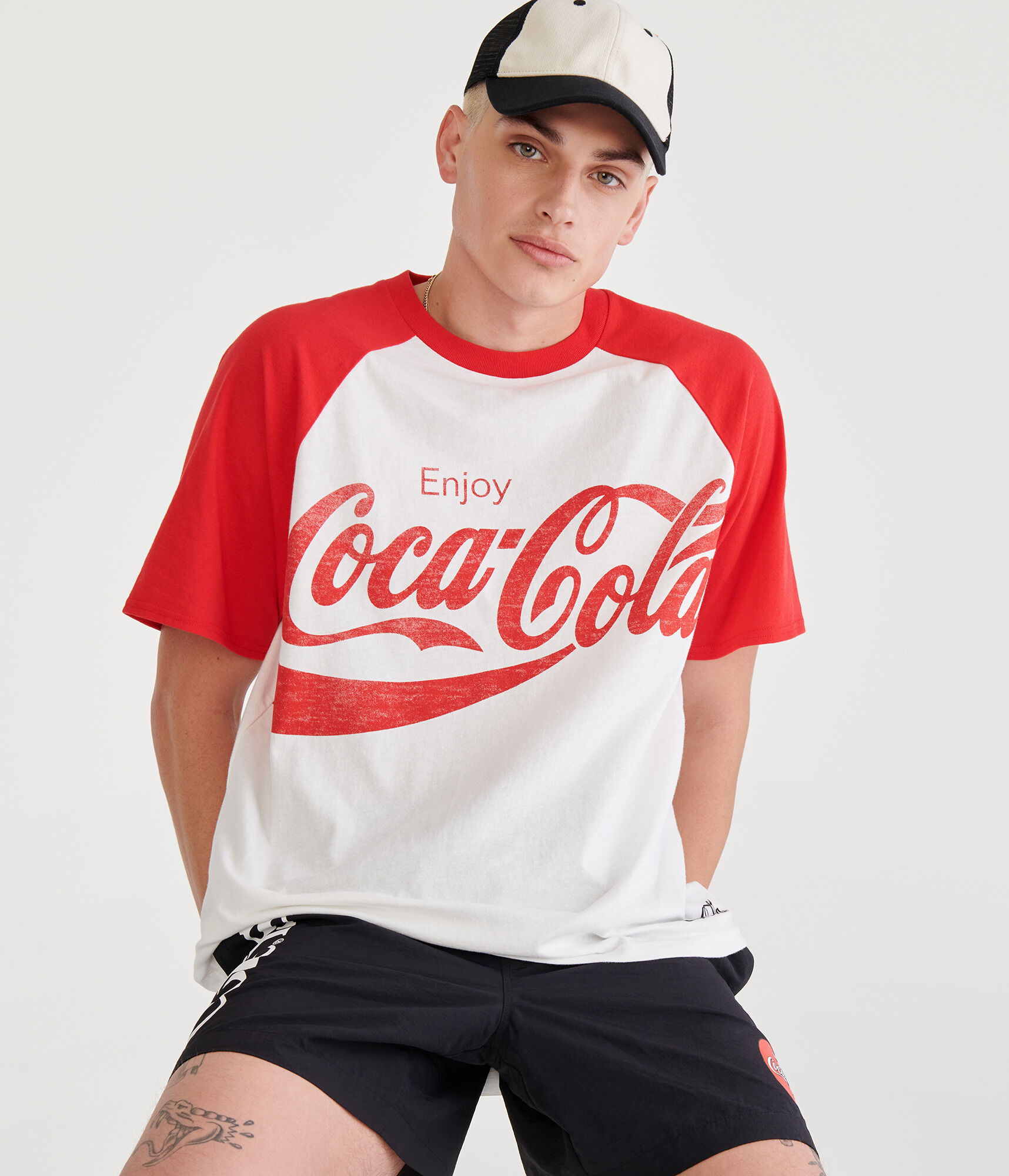 Coca-Cola Electric Youth Tシャツ M T-Shirt MED 