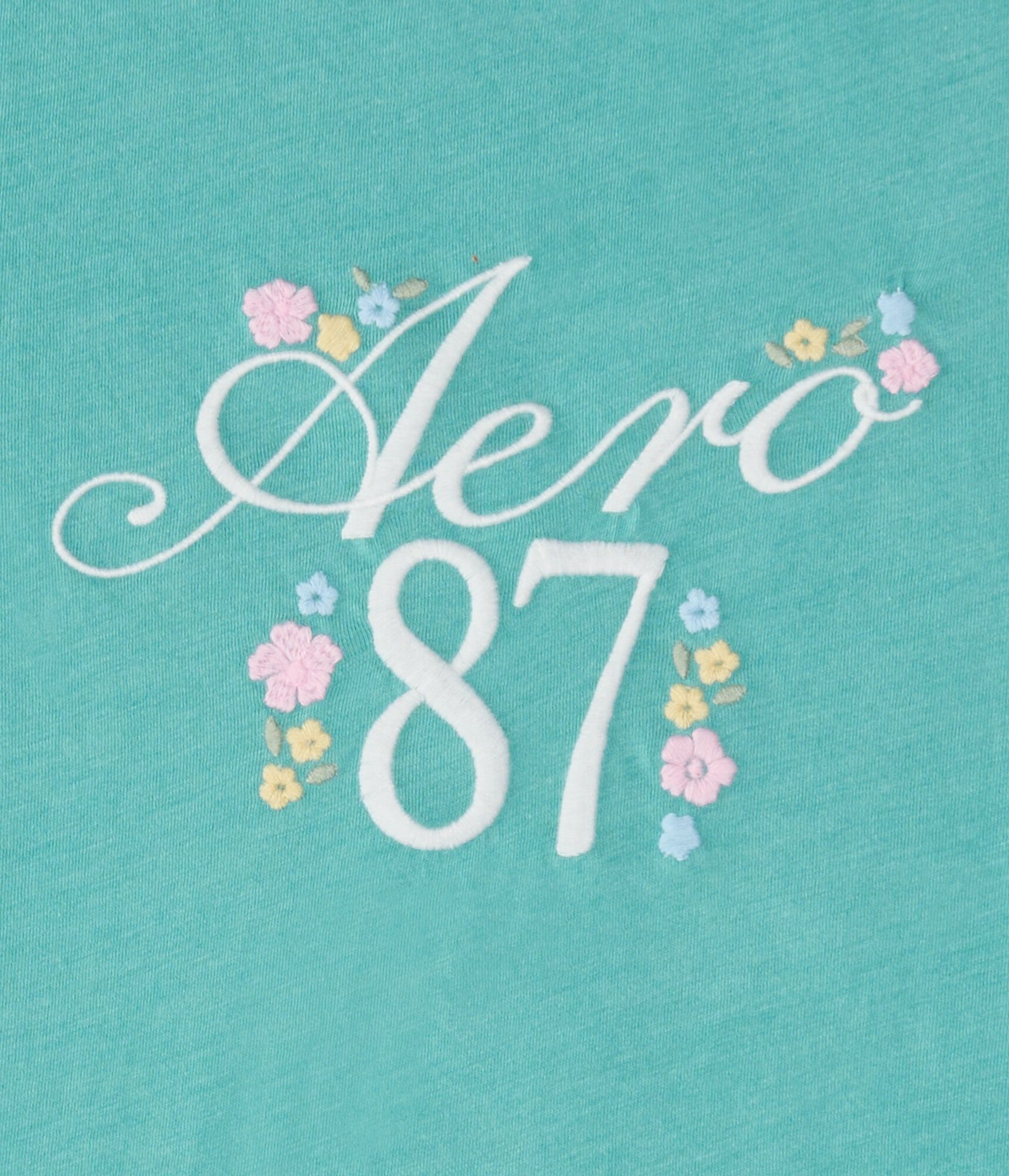 Aero 87 Floral Graphic Tee