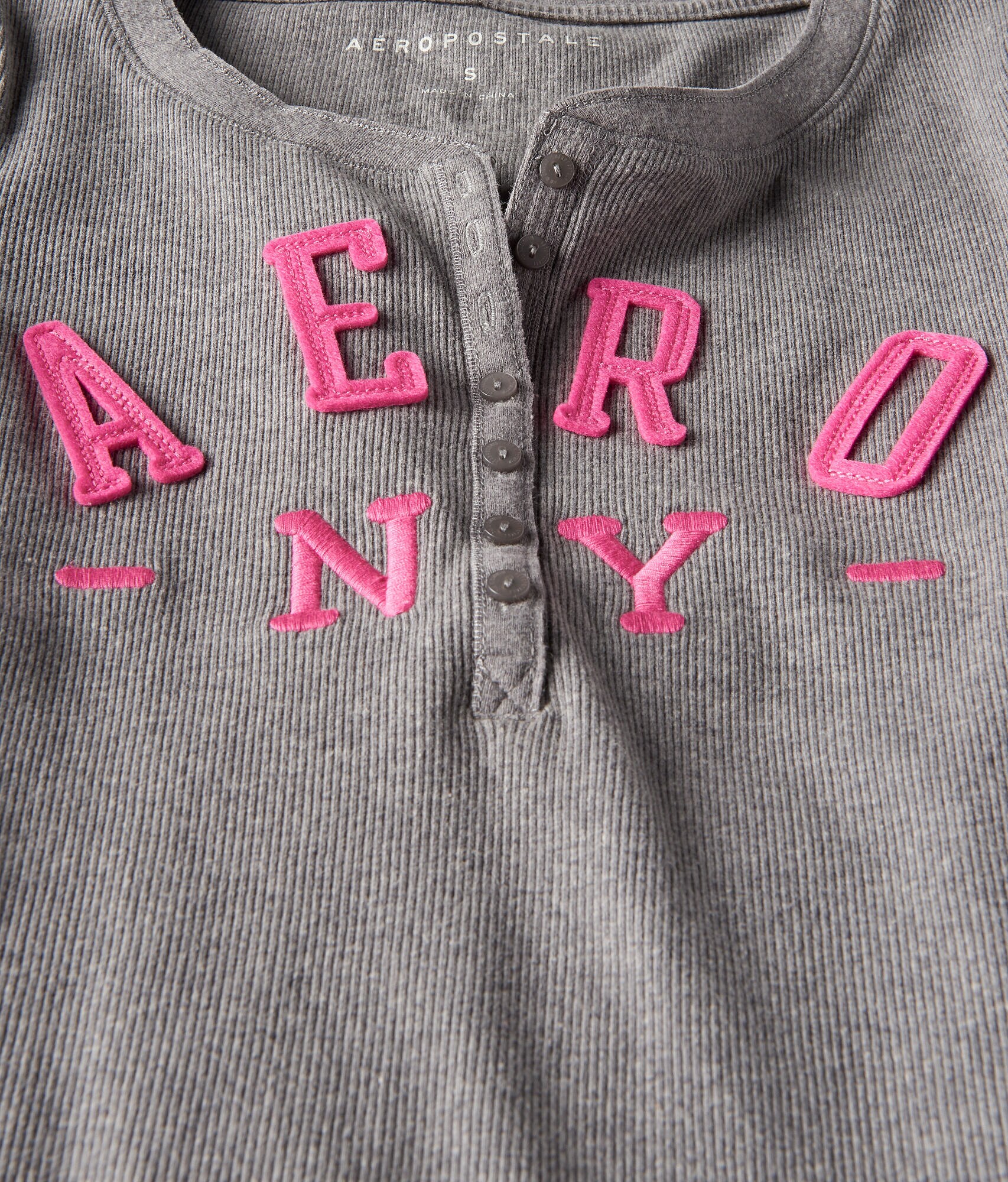 Aero NY Logo Graphic Henley