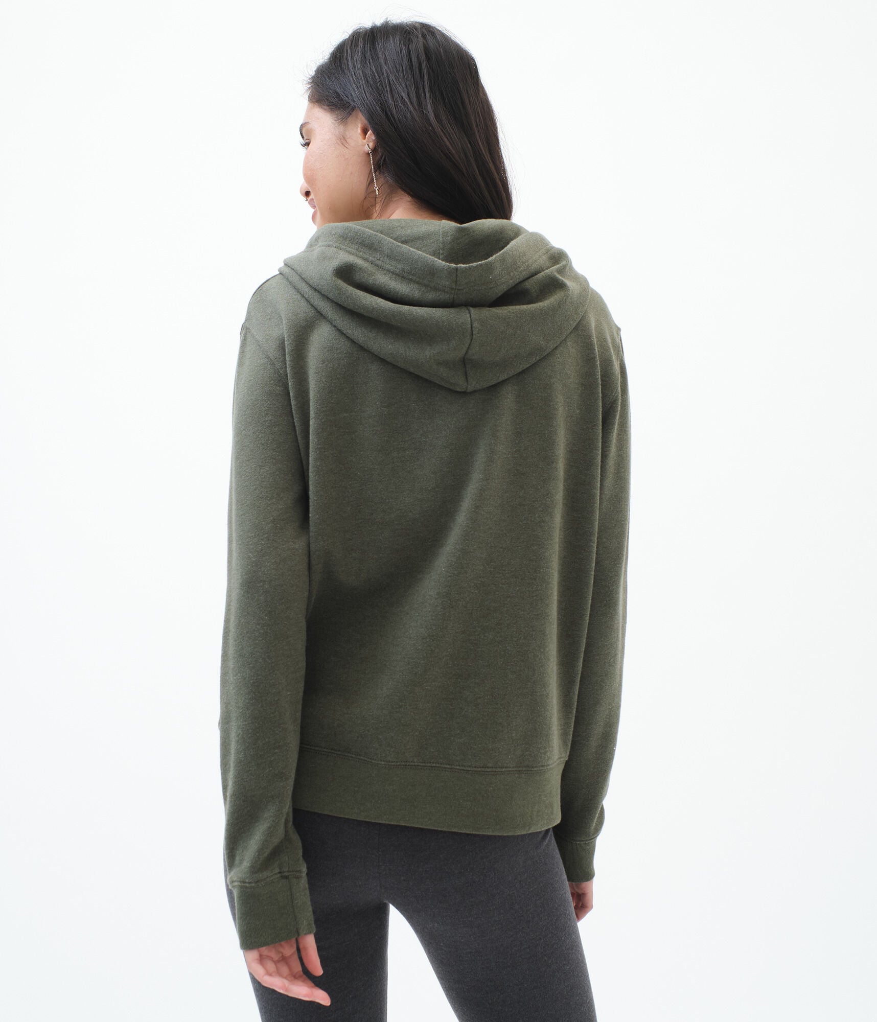 Aeropostale Trademark Floral Pullover Hoodie