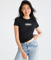 Aero Box Logo Appliqué Graphic Tee