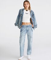 Low-Rise Cargo Jean