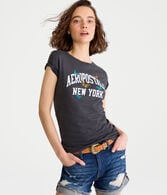 Aeropostale New York Butterflies Graphic Tee