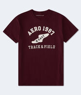 Aero 1987 Track & Field Appliqué Graphic Tee