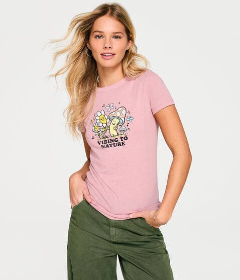 Vibing To Nature Graphic Tee Vibing To Nature Graphic Tee