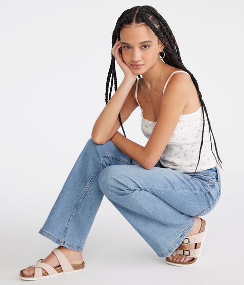 Mid-Rise Flare Jean Mid-Rise Flare Jean