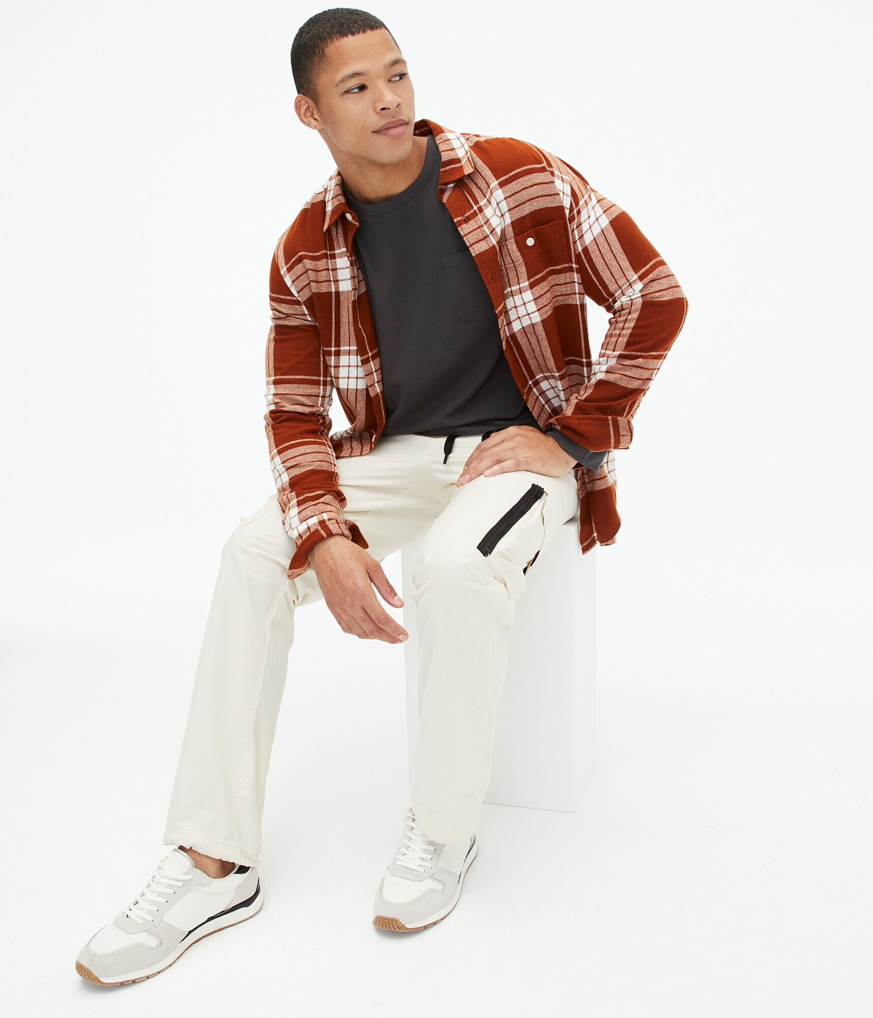 Long Sleeve Pocket Crew Tee