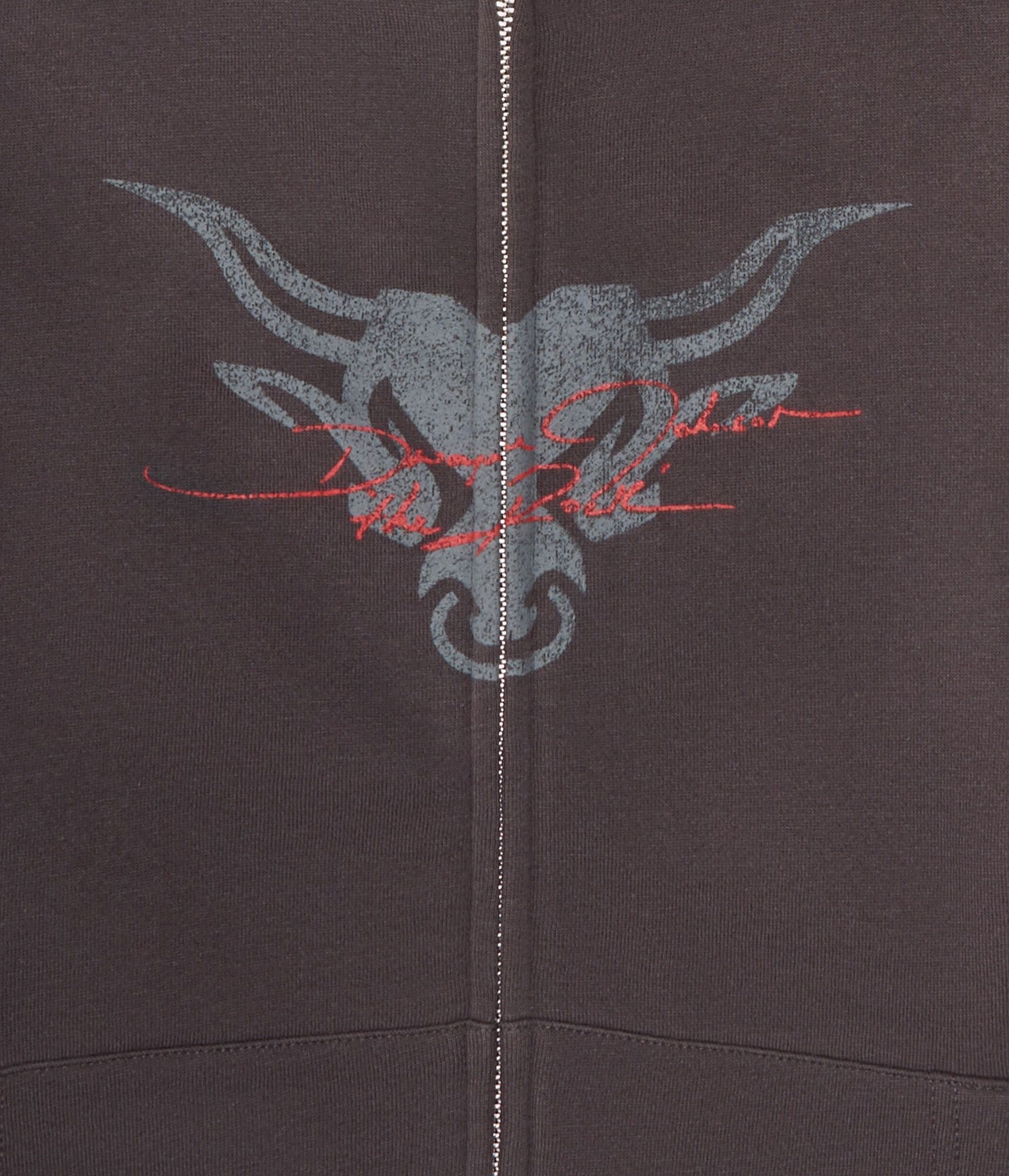 Dwayne The Rock Johnson Full-Zip Hoodie