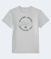 Aero Script Circle Graphic Tee