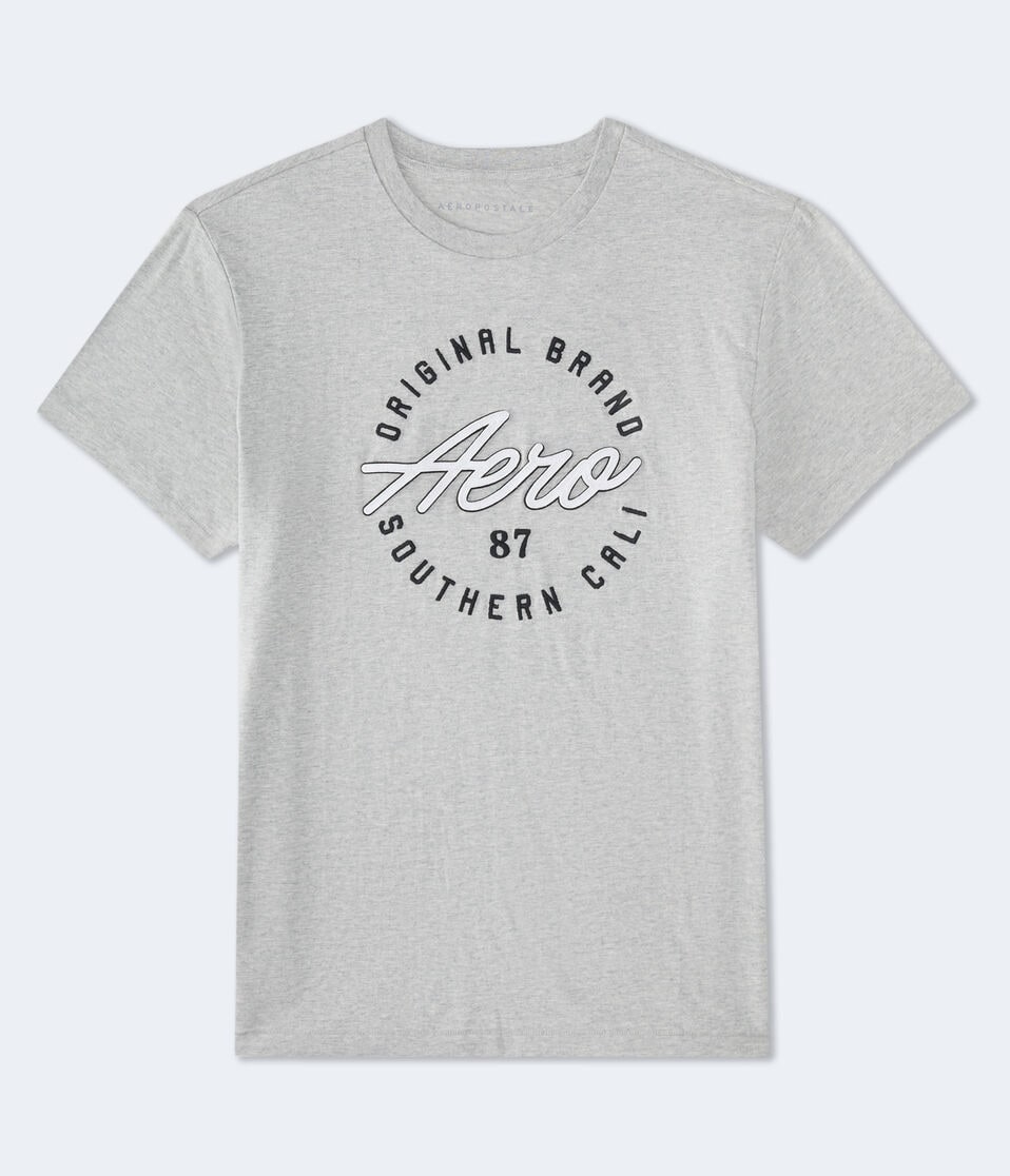 Aero Script Circle Graphic Tee