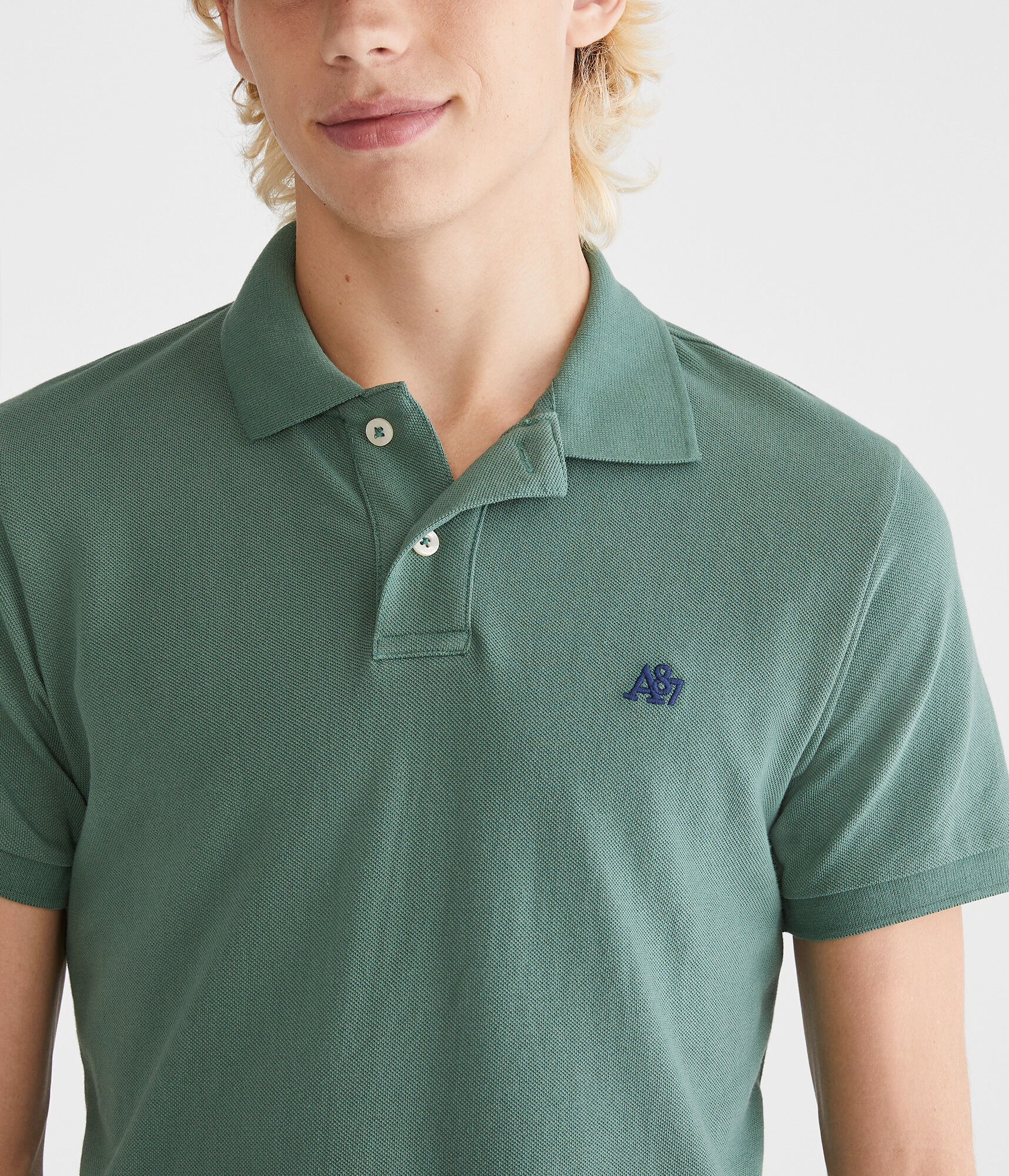 Eco A87 Logo Piqu&eacute; Polo