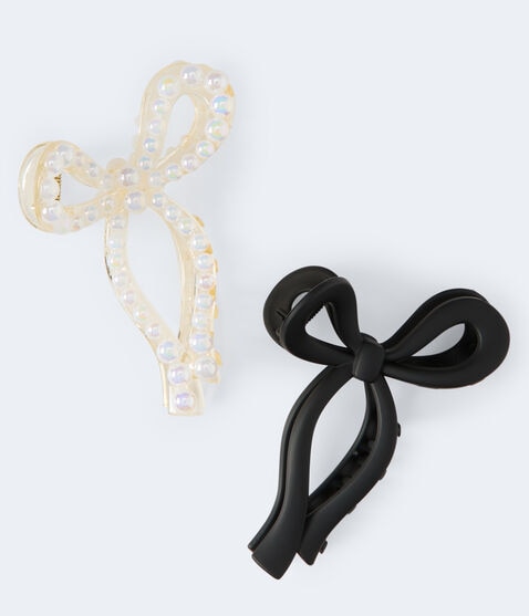Bow Claw Hair Clip 2-Pack Bow Claw Hair Clip 2-Pack