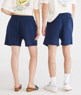Essentials Solid Fleece Shorts 6"
