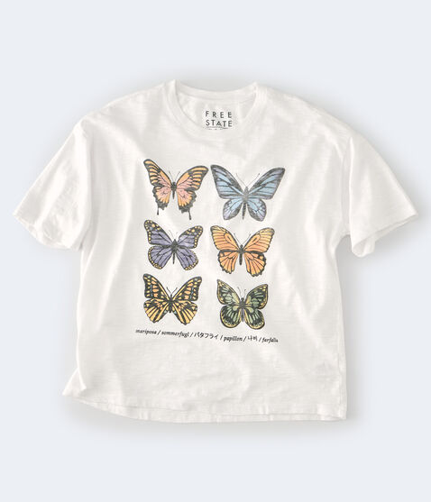 Butterfly Languages Boyfriend Tee