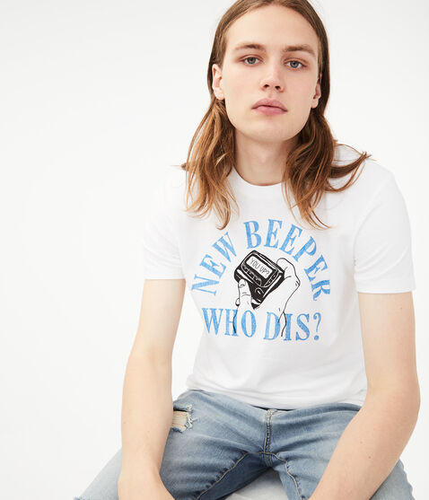 New Beeper Graphic Tee New Beeper Graphic Tee