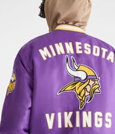 Minnesota Vikings Satin Bomber Jacket