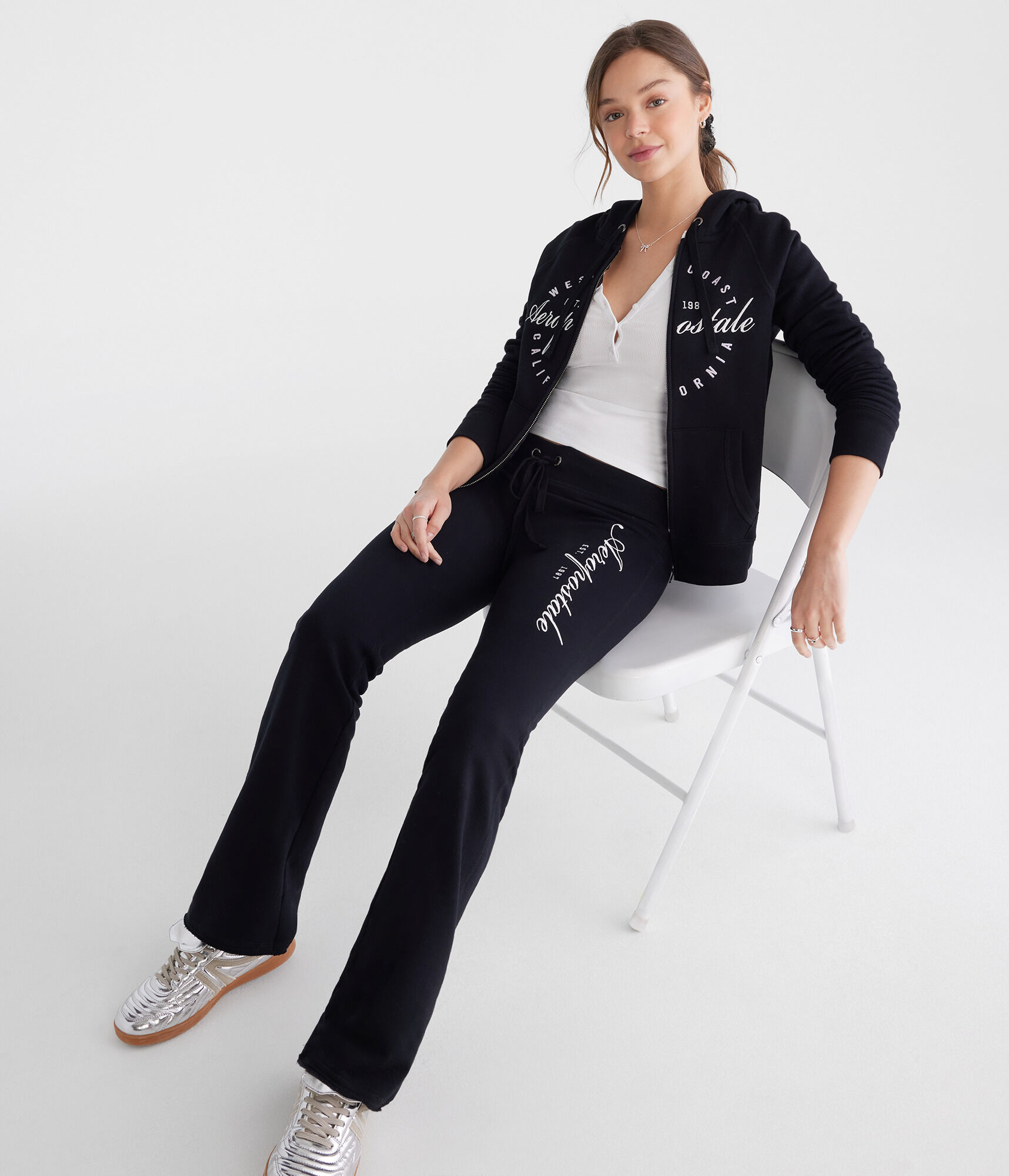 Aeropostale West Coast Full-Zip Hoodie