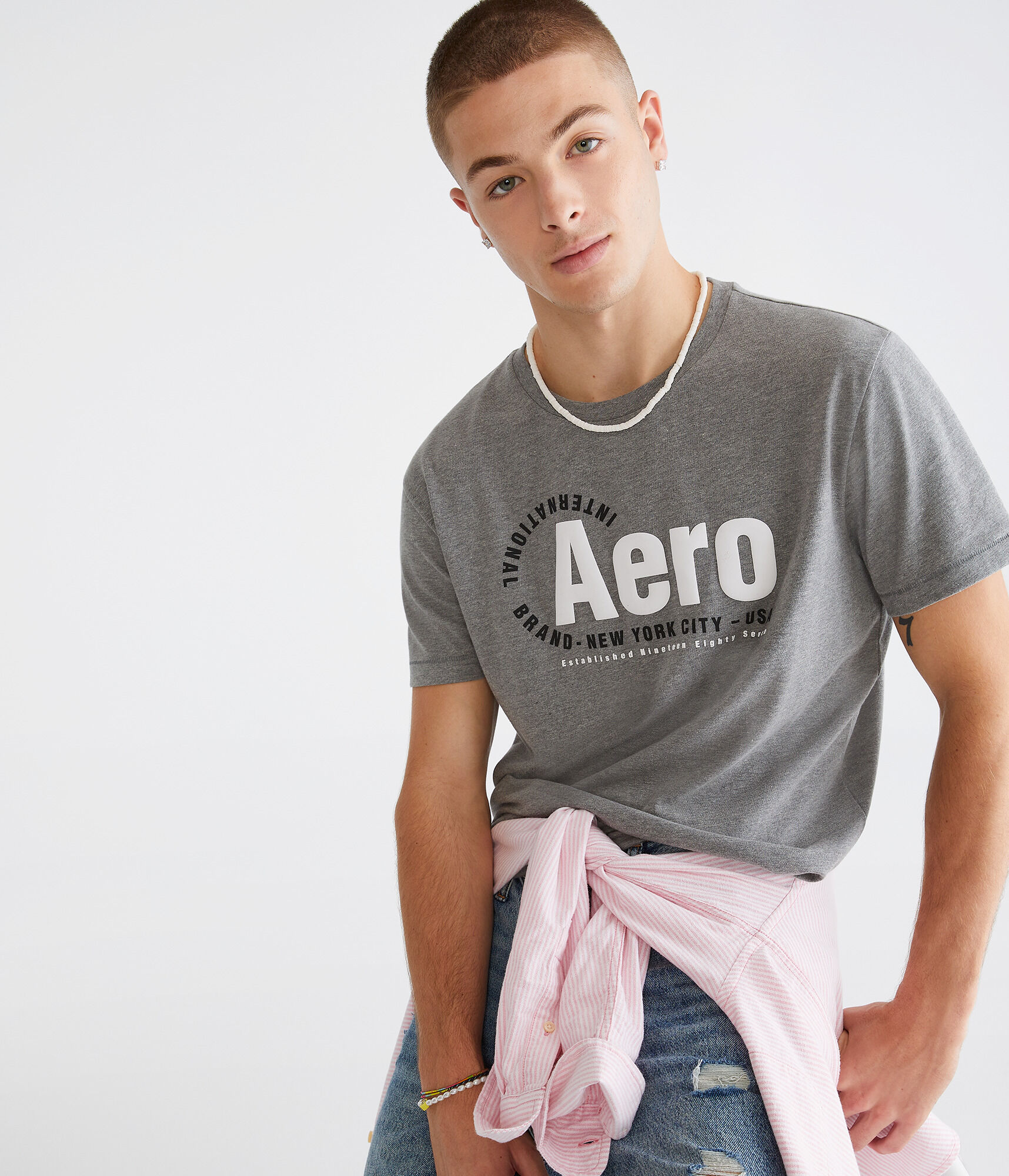 Aero International Logo Graphic Tee