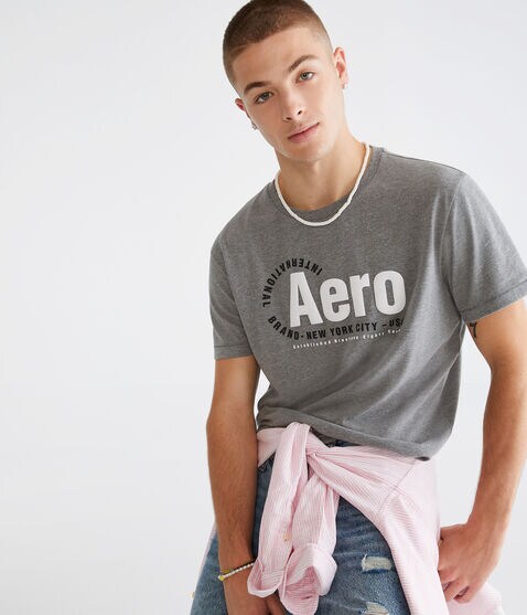 Aero International Logo Graphic Tee