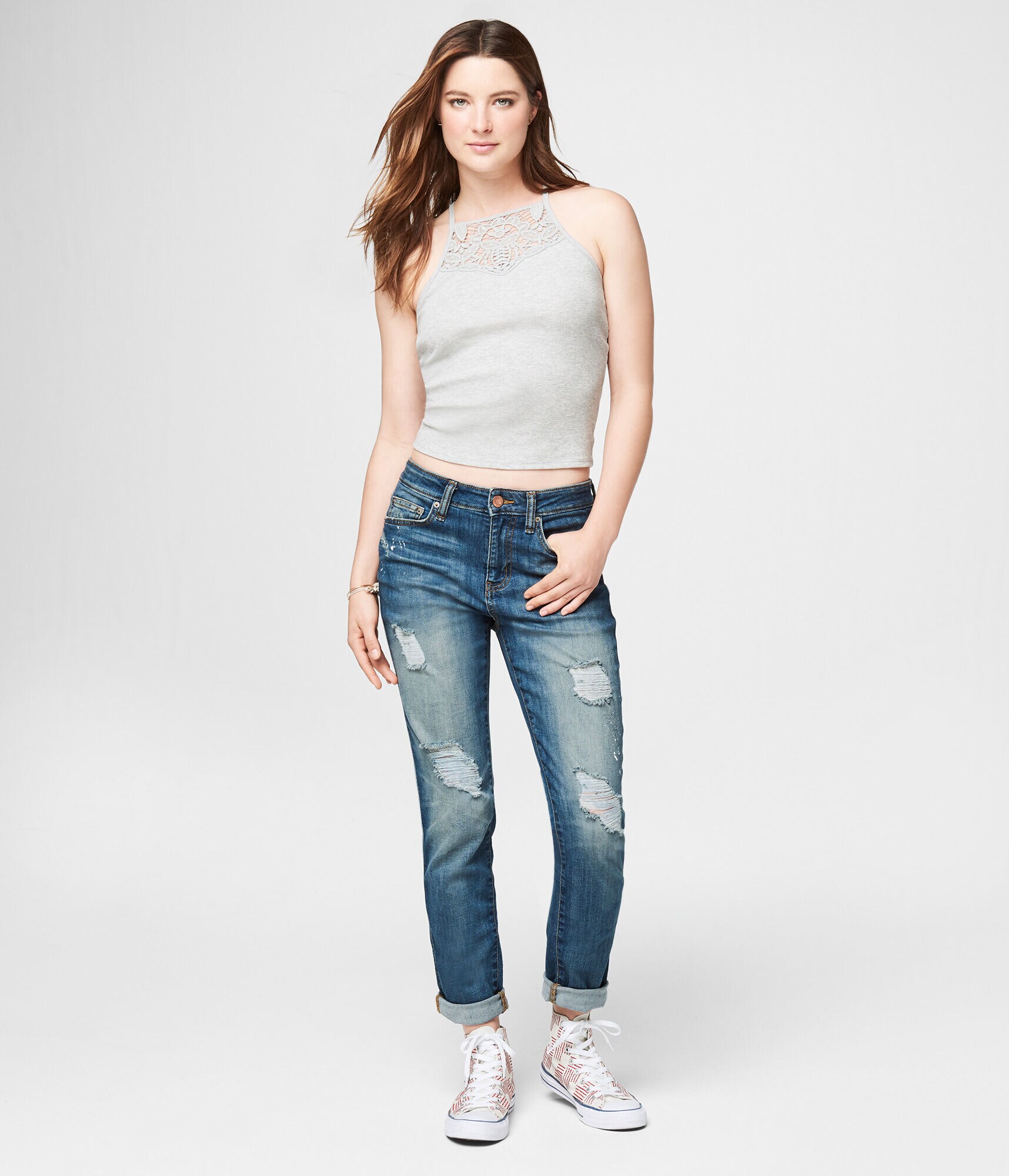 Mid-Rise Girlfriend Jean