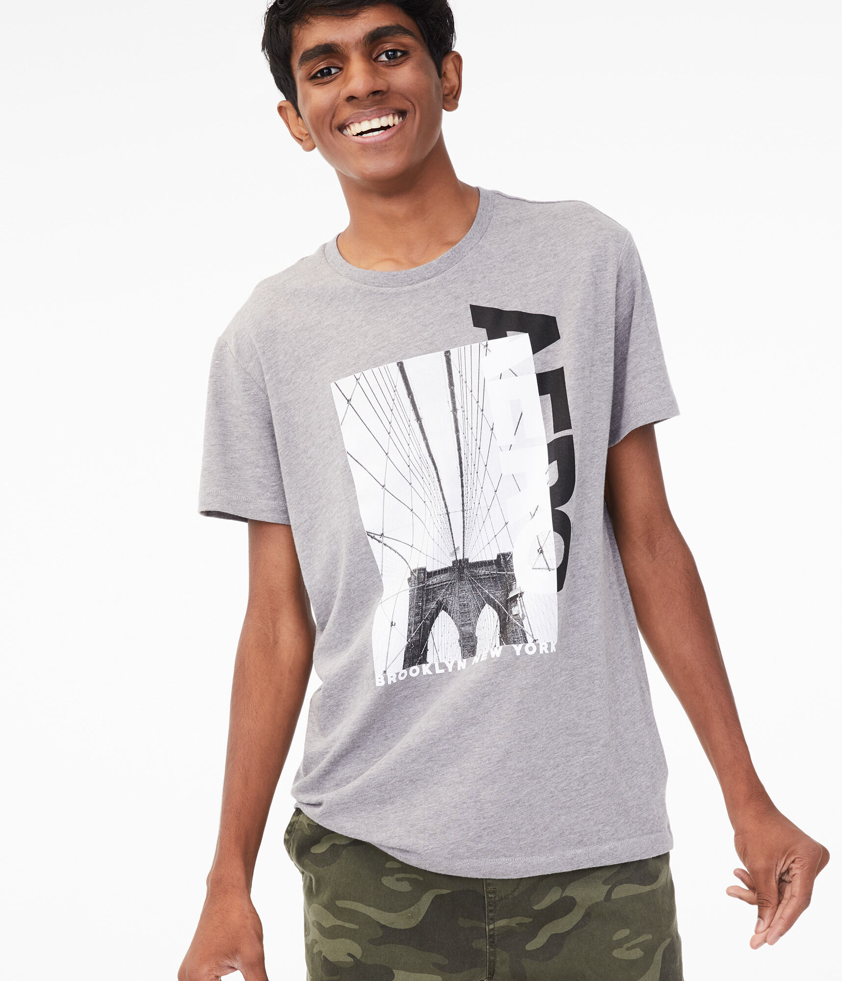 Aero Brooklyn Bridge Graphic Tee