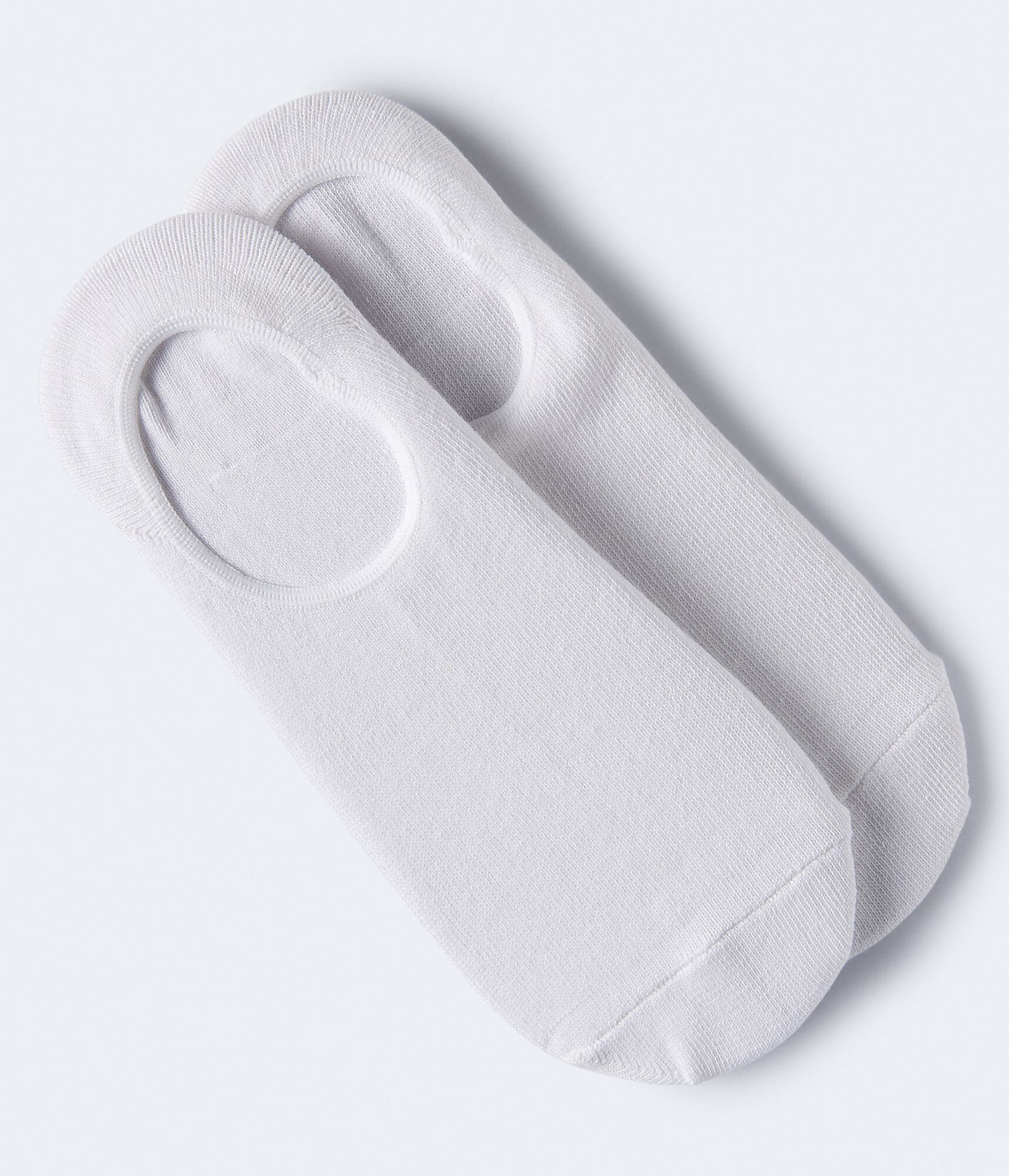 2-Pack Solid No-Show Socks