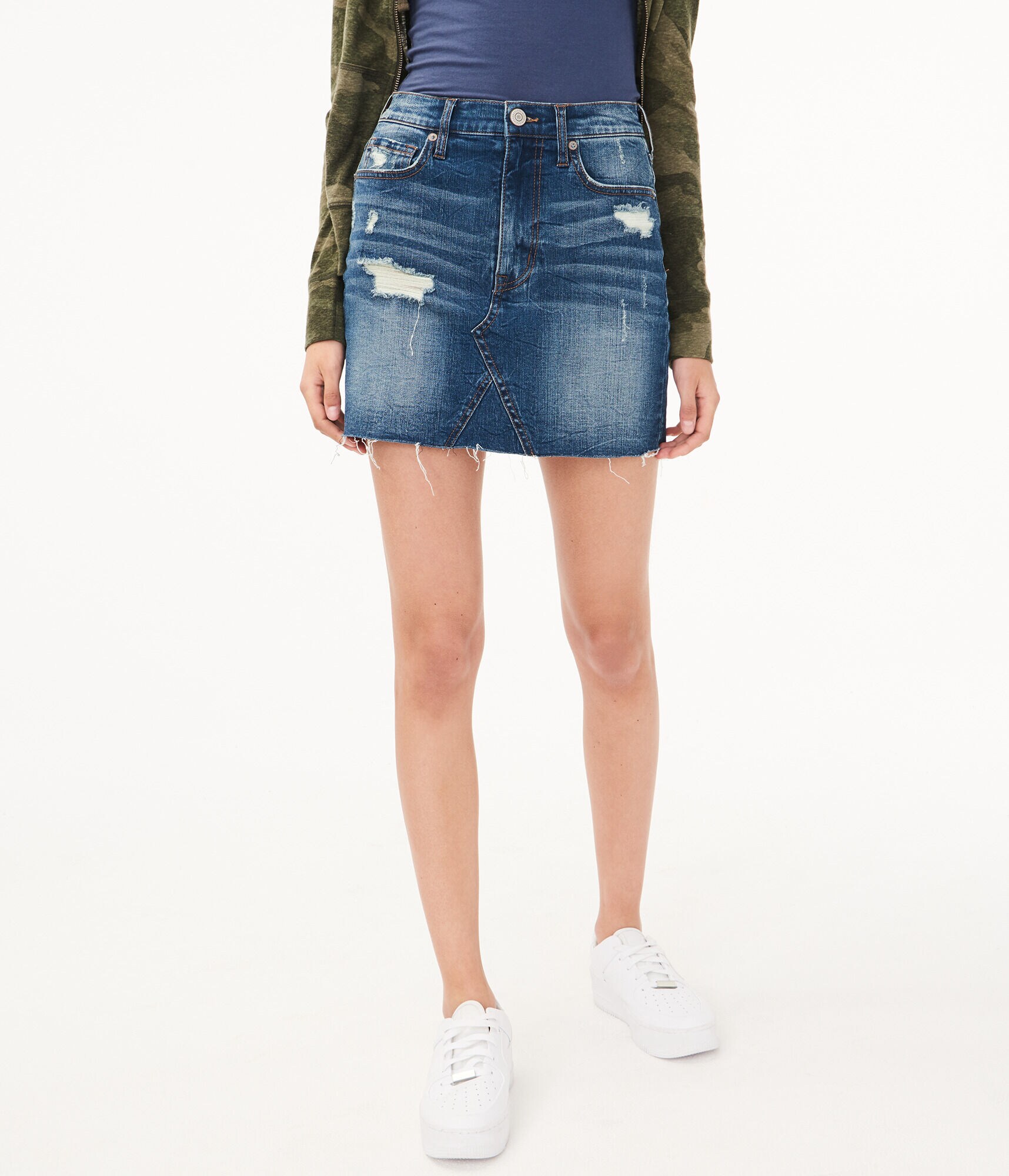 Aeropostale denim skirts Clearance
