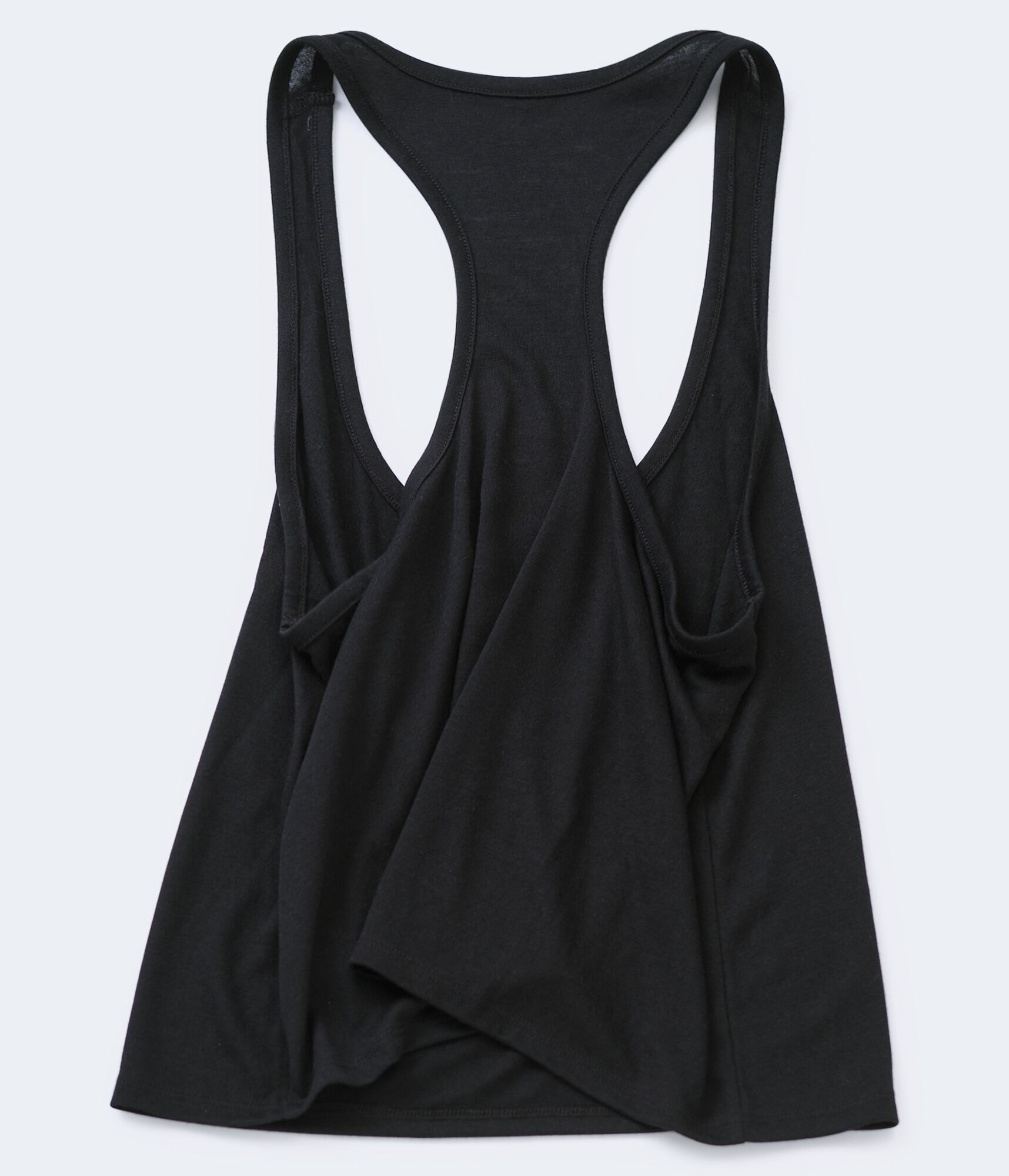 Pocket Cropped Racerback Tank***