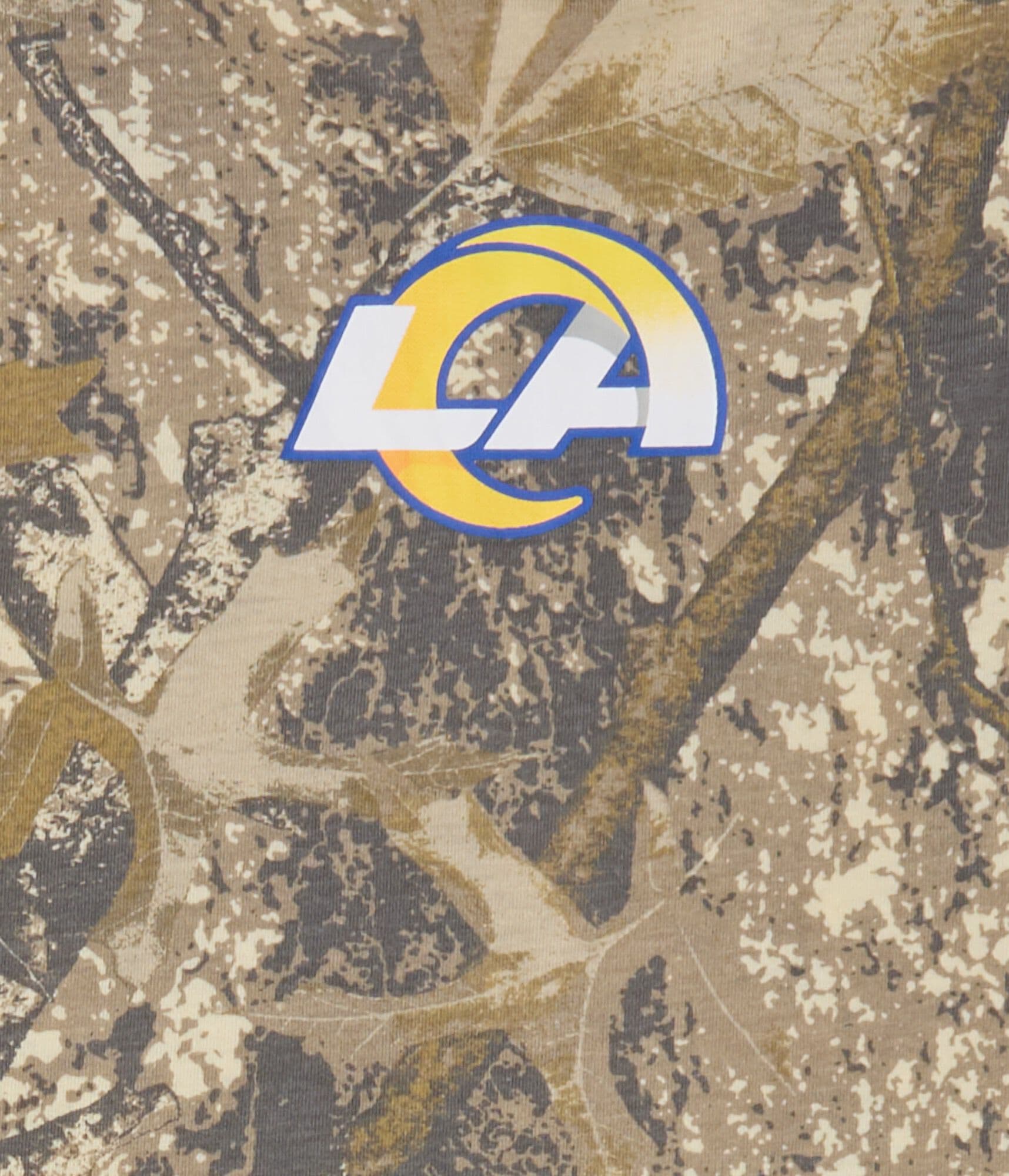 Los Angeles Rams Forest Camo Relaxed Graphic Tee