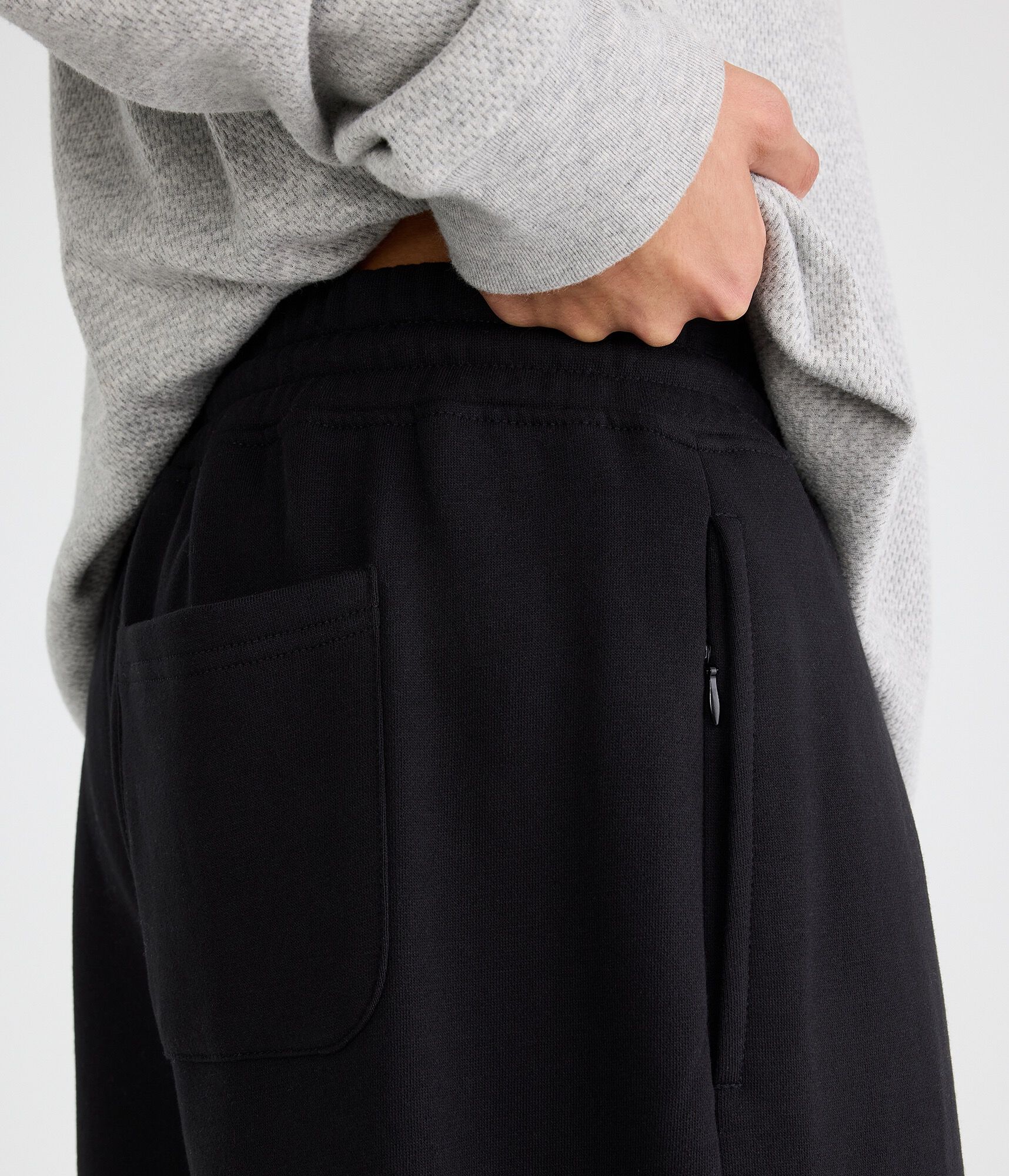 Cloud Soft Rhinestone Baggy Sweatpants