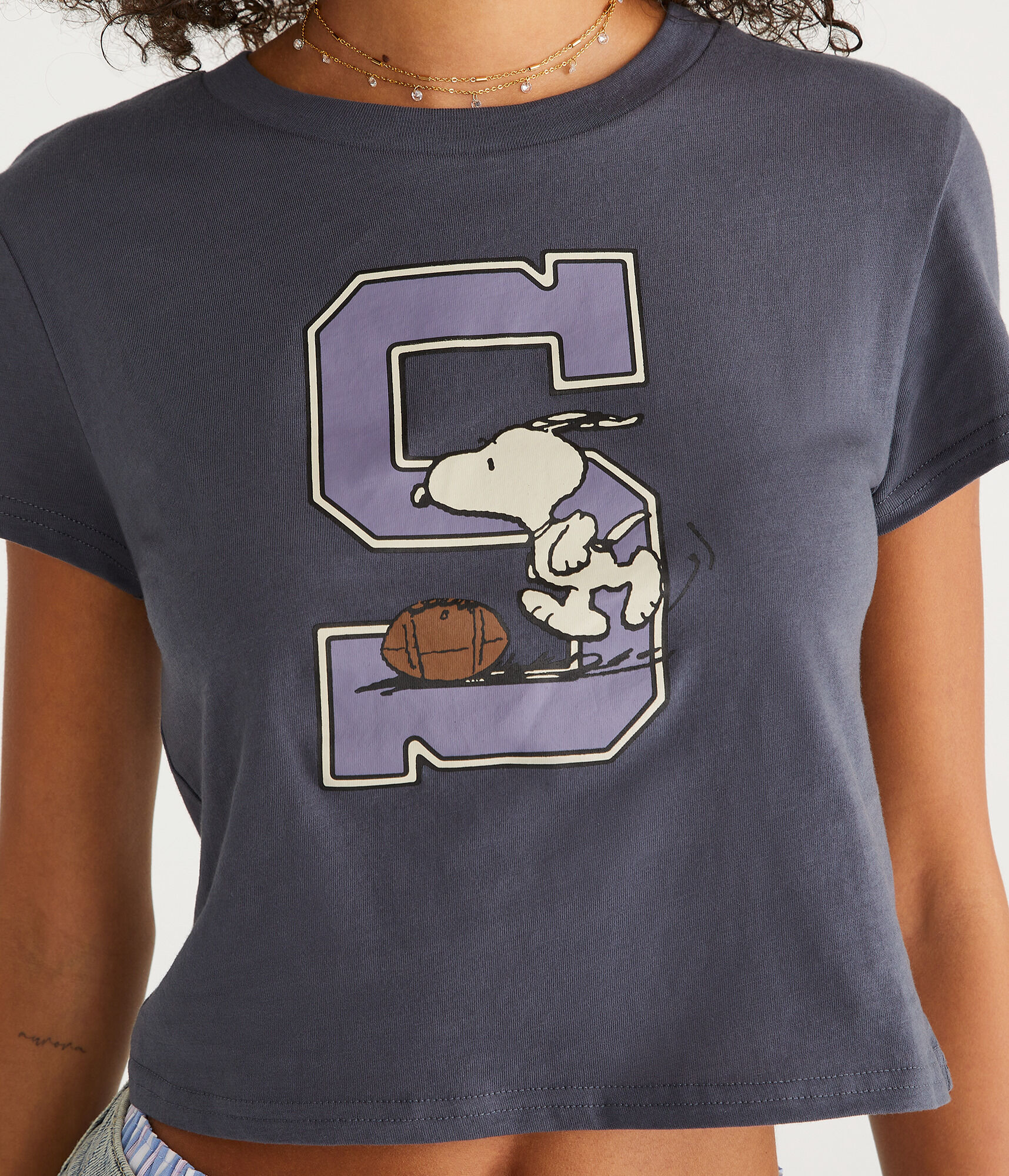 Snoopy State Vintage Fit Graphic Tee