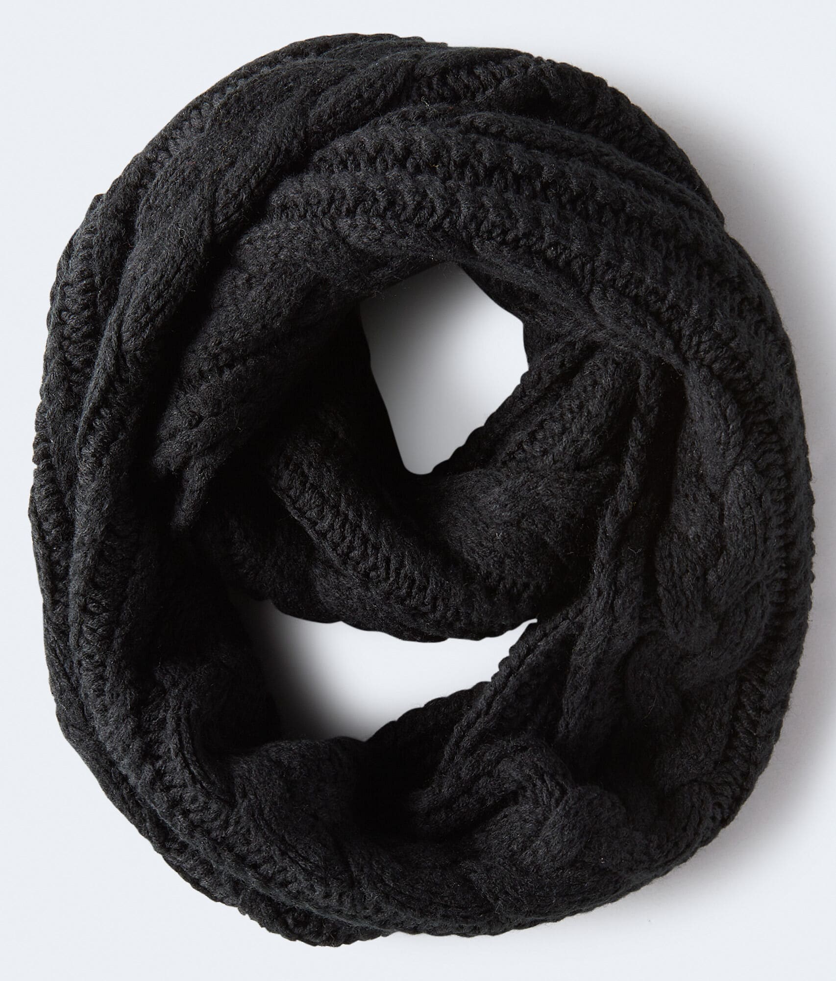 Cable-Knit Infinity Scarf