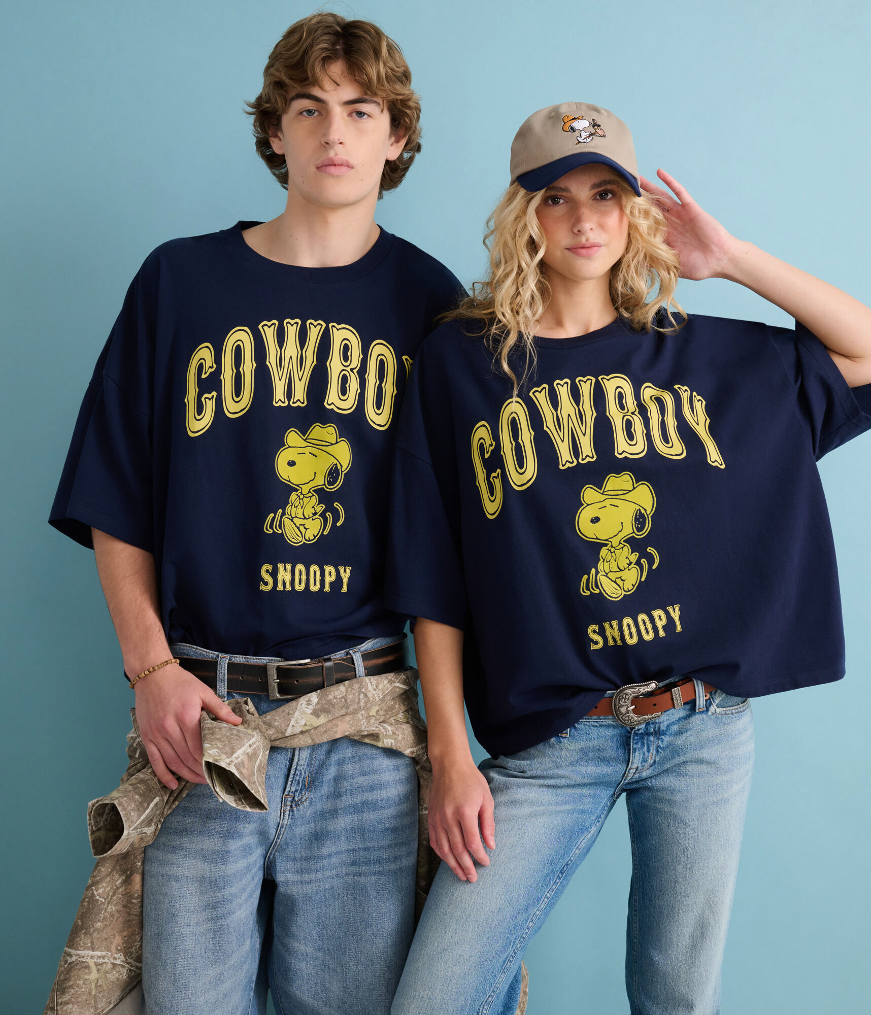 Peanuts® | Aéropostale Western Snoopy Cowboy Boxy Graphic Tee