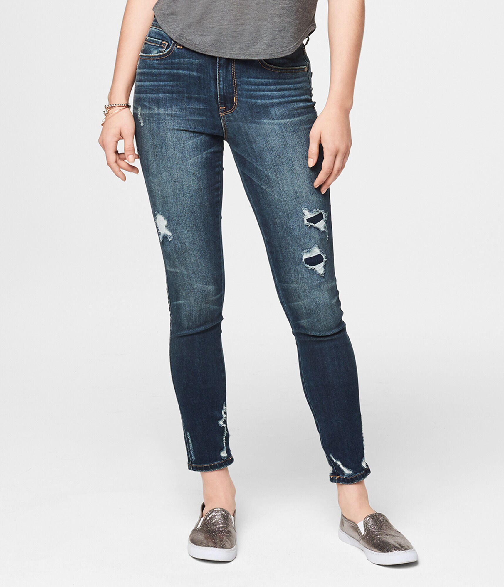 Seriously Stretchy High-Waisted Ankle Jegging