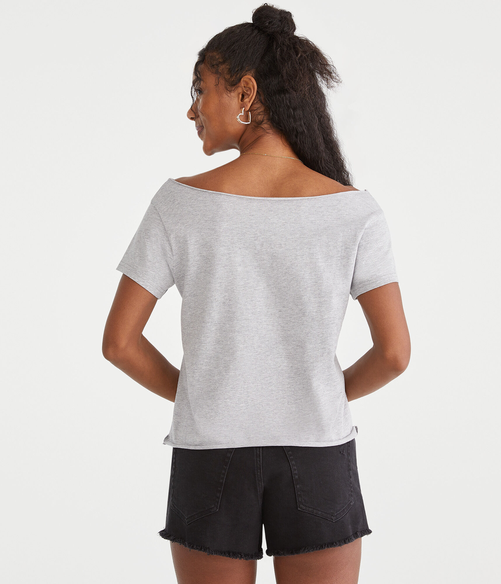 Diet Pepsi Off-The-Shoulder Graphic Tee