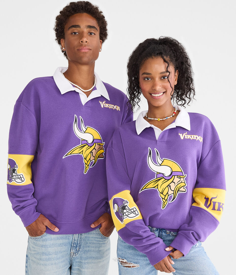 Minnesota Vikings Rugby Sweatshirt
