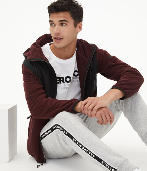 Aero NYC Logo Appliqué Graphic Tee Aero NYC Logo Appliqué Graphic Tee